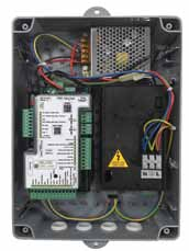 Coffret de commande UNIGATE 2I avec carte électronique et alimentation