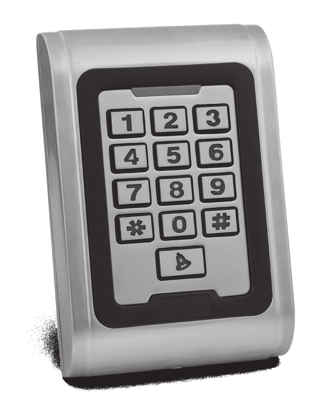 Clavier de contrôle d'accès Motorline TEC100 vue de face