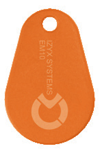 Porte-clé RFID EM MARIN orange
