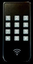 Télécommande infrarouge à clavier numérique fournie pour la programmation