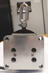 Tête moteur avec platine et anneau de manœuvre de secours