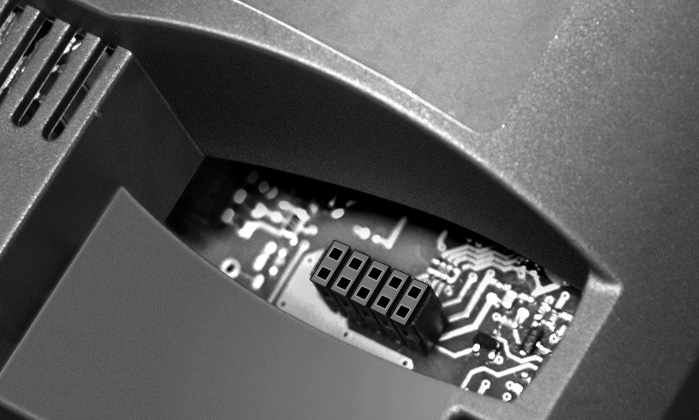Connecteur embrochable SM sur la carte de la logique de commande