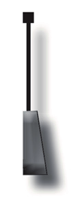 Antenne radio sur tige
