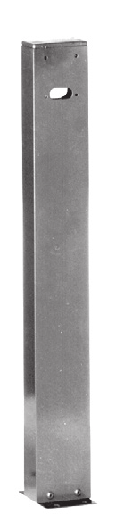 Borne de support métallique pour photocellule