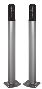 Paire de poteaux/colonnes en aluminium pour photocellules FIT SLIM