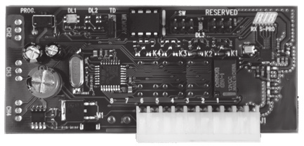 Carte du radiorécepteur S433