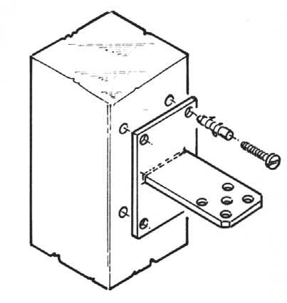 Plaque de fixation colonne KING EVO L
