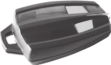 Télécommande RIB type SUN-PRO / SUN à 2 touches, boîtier noir