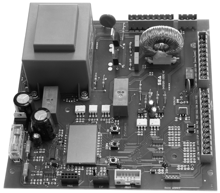 Carte électronique de l'armoire de commande GATE 2 DG R1