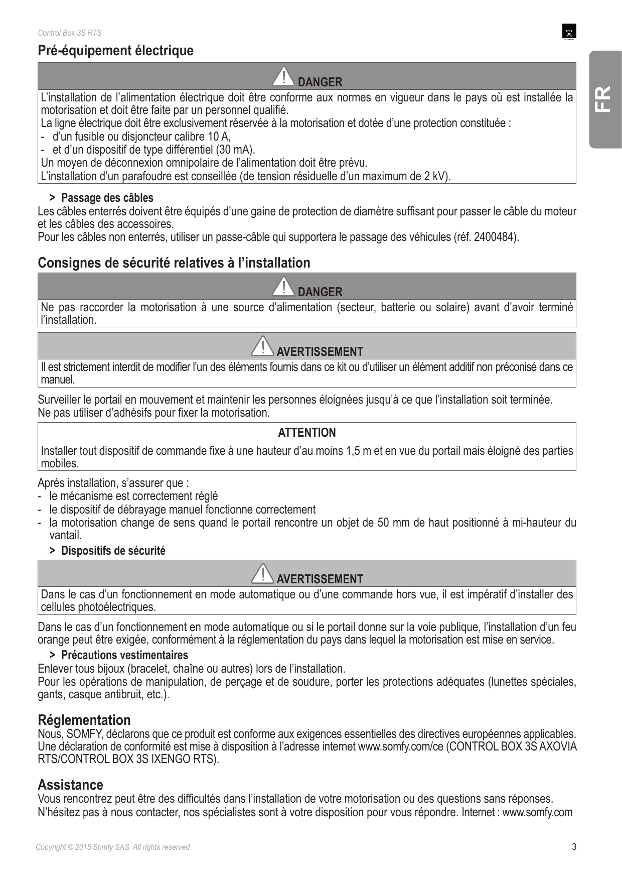 Schéma de câblage des moteurs M1 et M2 et de l'alimentation 230 V