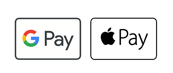 Logos Apple Pay et Google Pay